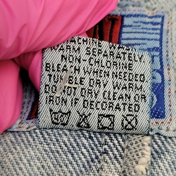 Vintage Native-American Denim Jacket Womens L/XL 23x29 Baggy - Picture 7 of 15